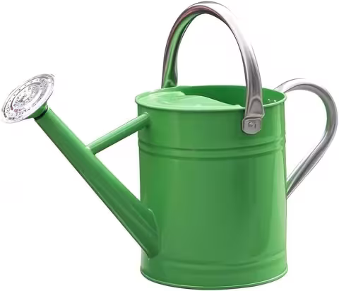 One Gallon Stainless Steel Watering Can